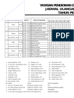 JADWAL PAS 2016-2017