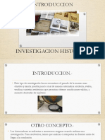 Introduccion Investigacion Historica