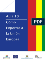 Exportar A La Union Europea