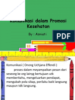 Komunikasi Dalam Promosi Kesehatan