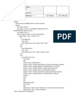 Nama: Rahadian Taufani NBI: 1461505191 Kelas: W1 Praktikum: Pemrograman Web Tugas Praktikum Ke - 3 ACC Dosen Acc Aslab