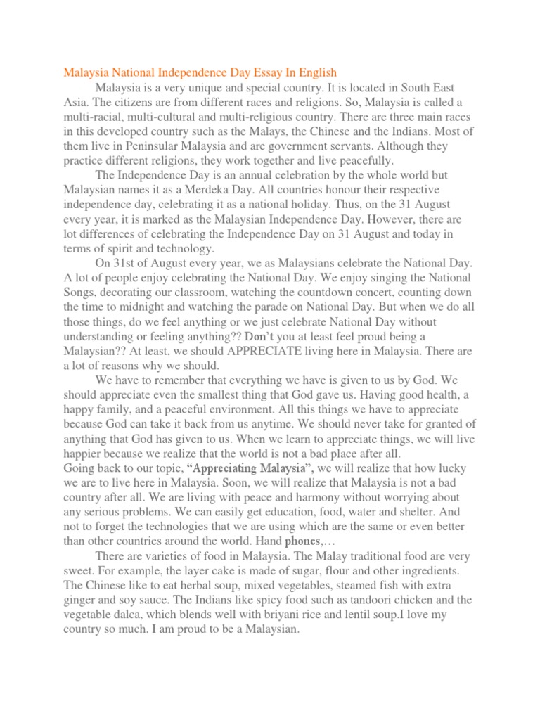 Essay on Independence Day | blogger.com