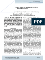 A Control of MR Damper Using Feed-Forward Neural Network Without Force Sensor