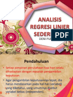 9.Regresi Linier Sederhana