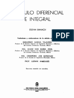 Cálculo Diferencial e Integral - Stefan Banach [Uteha]