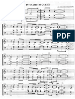 PARTITURA Isto - Aqui PDF