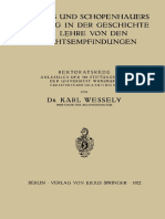 Goethes Und Schopenhauers Stellung in Der Geschichte Der Lehre Von Den Gesichtsempfindungen Rektoratsrede Anl Sslich Der 340 Stiftungsfeier Der Universit t W Rzburg Gehalten in Der Aula Am 11 Mai 1922