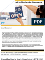 S4HANA Retail Article Simplification Note2381429