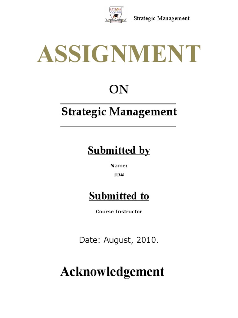 Strategic Management Pdf Strategic Management Nokia