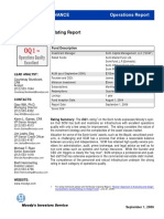 Sorin Capital Management - Quality Rating Report