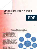10. Ethical Concerns in Nursing Practice