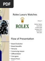 Download Rolex Ppt by shahharsh9 SN36882070 doc pdf
