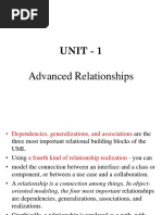 Unit - 1: Advanced Relationships