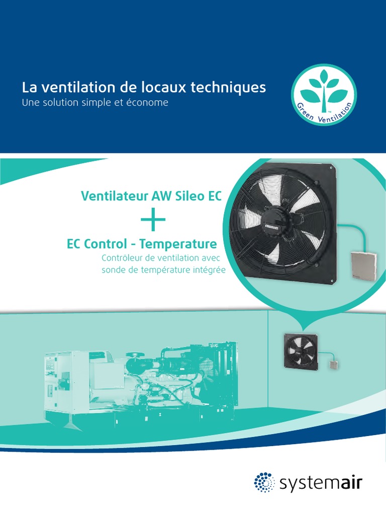 Ventilation des Locaux Techniques EC PDF Thermodynamique — free download