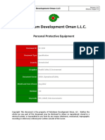 SP-1234 - HSE Specification - Personal Protective Equipment