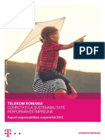 Raport de Sustenabilitate 2016 Telekom