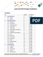 Chapter 3 - Road and Path Design Guidelines: Item Page No. Last Updated 3.1