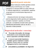 Metode Moleculare de Diagnostic