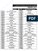Turnos de Farmacias - ENERO y FEBRERO (LOS HORNOS)