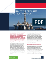 Offshore Const Policy