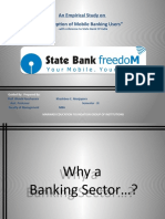 An Empirical Study On "Perception of Mobile Banking Users": Guided By: Prepared by