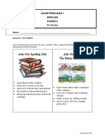 Ujian Penilaian 1 - English Paper 2