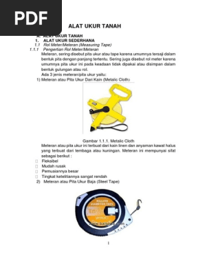 Alat Ukur Tanah Pdf