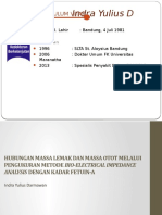 3.Dr. Indra YuliusHUBUNGAN MASSA LEMAK DAN MASSA OTOT MELALUI PENGUKURAN METODE BIO-ELECTRICAL IMPEDANCE ANALYSIS DENGAN KADAR FETUIN-A