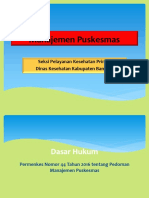 Manajemen Puskesmas