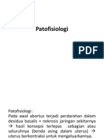 Patofisiologi abortus