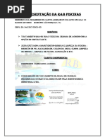 Carta de Apresentação Da R&B Piscinas