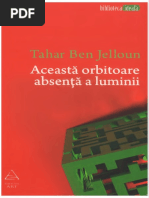 Download Aceasta Orbitoare Absenta a Luminii - Tahar Ben Jelloun by Andreea Mihalache SN368842081 doc pdf