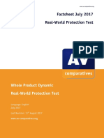 Factsheet July 2017 Real-World Protection Test