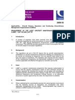 Airworthiness Communication: Safety Regulation Group