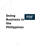 Doing Business in The Philippines