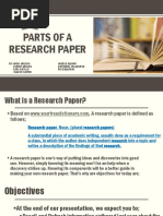 Parts of A Research