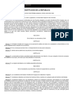 Constitución de La República - 1830 PDF
