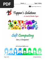 Soft Computing (SC) Topper Solution