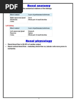 MRCP 2 Nephrology NOTES