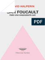 David Halperin - San Foucault para Una Hagiografia Gay