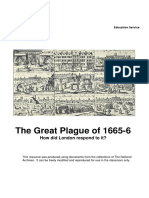 The Great Plague of 1665-6: How Did London Respond To It?