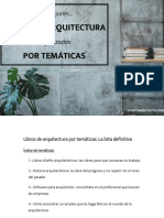 Libros de Arquitectura Por Tematicas