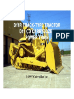 d11r Track--type Tractor d11 CD Carrydozer Power Traiin