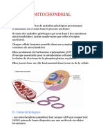 Adn Mitochondrial