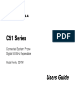 C51 SD7581 User Manual