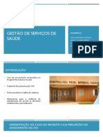 Gestão de Serviços de Saúde Slides