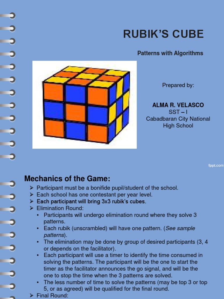 5×5×5 Cube Patterns – Rubik's Cubers