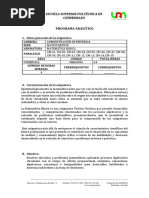 Plan Analitico Comercial