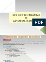 V-Introduction À La Sélection Des Matériau 1 PDF
