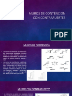 Muros de Contencion Con Contrafuertes